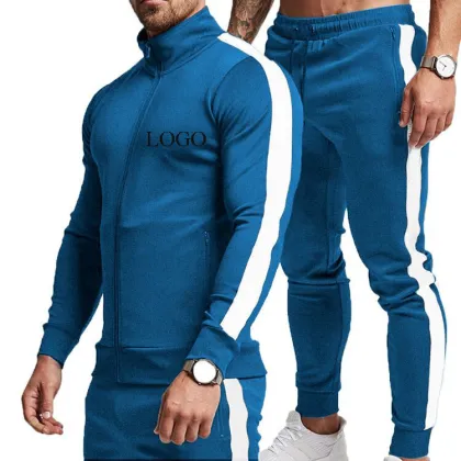 Wholesale Gym Fleece Sportswear 2 Piece Jogging Suits