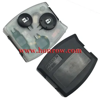 New arrival for Hond Civic 2 button remote key with PCF7961 315mhz