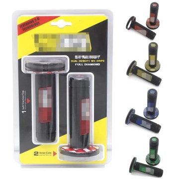 Motorcycle  Hand Grips Handle Bar DIRT PIT BIKE 7/8" RUBBER GEL Hand Grips