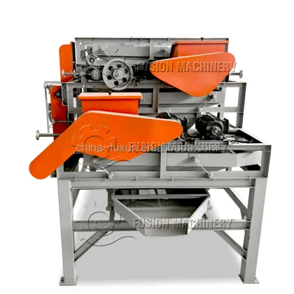 Pecan Nut Cracking and Kernel Separation Machine