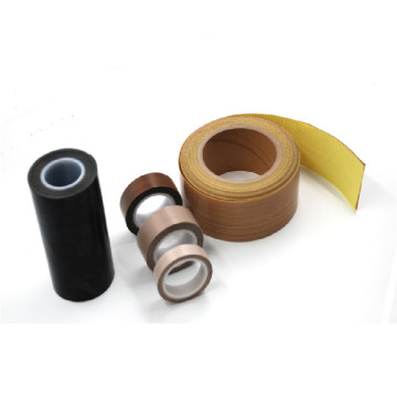 Custom size PTFE fiberglass adhesive tape in rolls