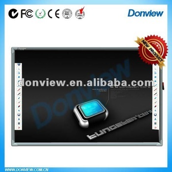 98" USB smart Infrared Interactive Electronic Whiteboard, with Touch operation and Aluminium honeycomb board
