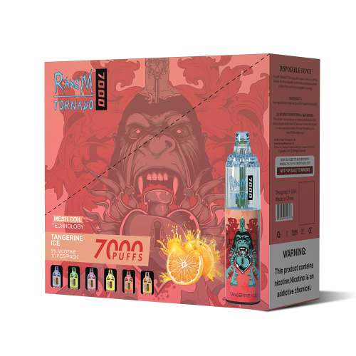 Puoi riempire un randm tornado 7000 vape?