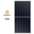 Solar panel 550w 182mm cells half cut panel