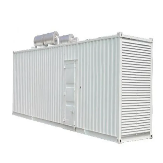 Container type 800kw generator set