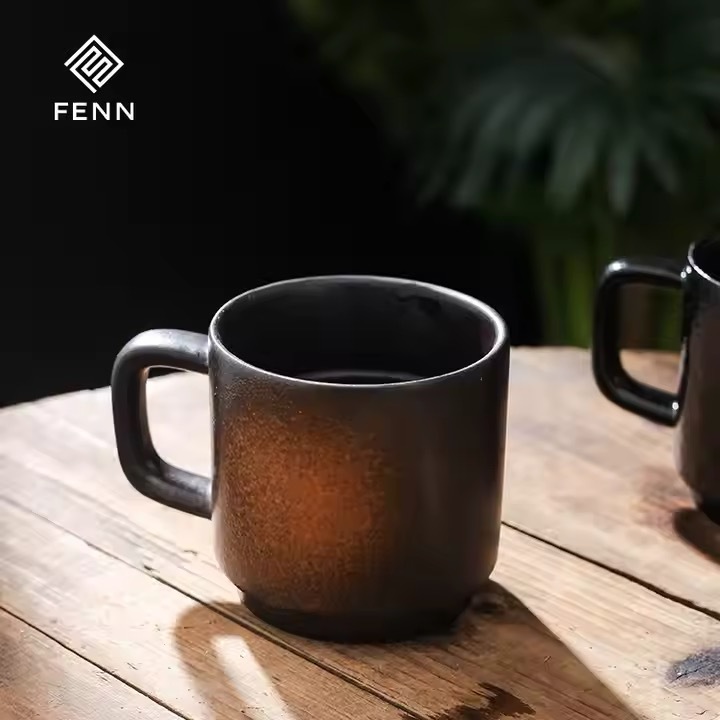 Handmade - style Speckled Ceramic Mugs