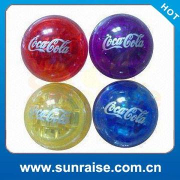 bouncing ball with flashing litht