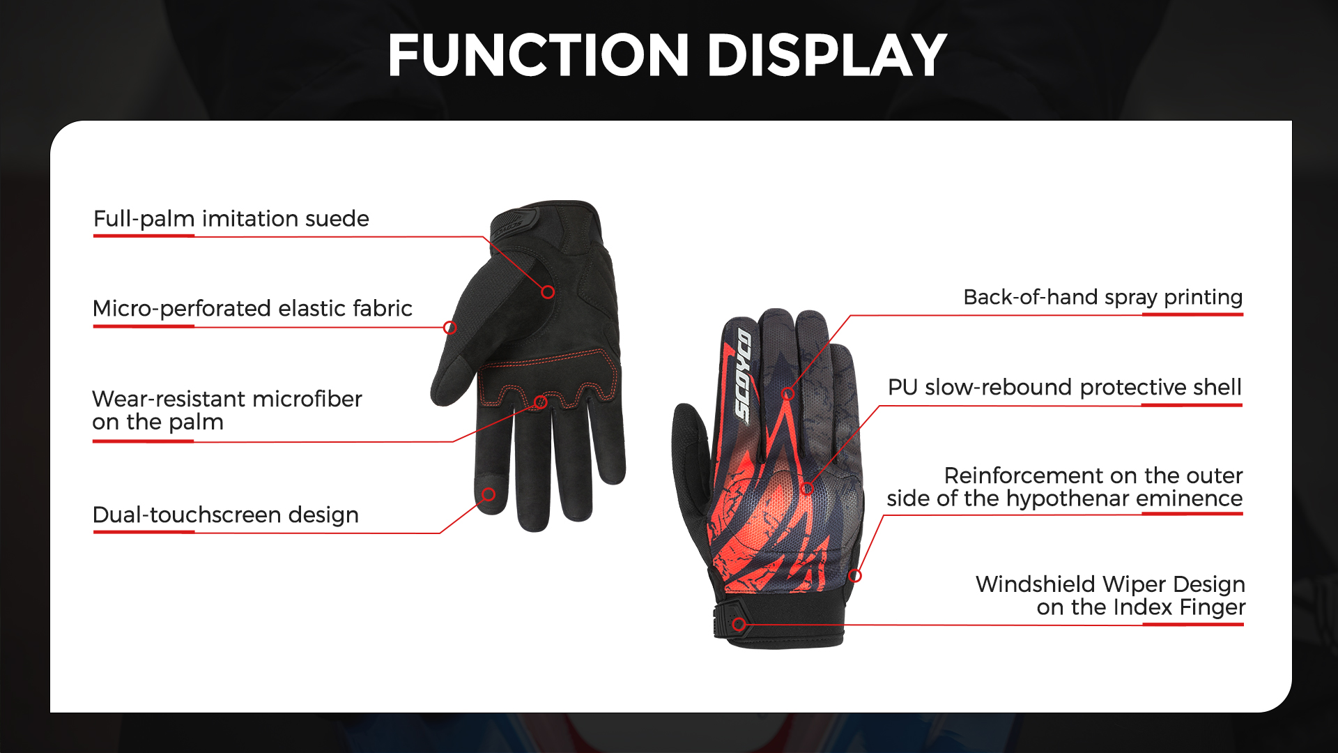 best summer riding gloves