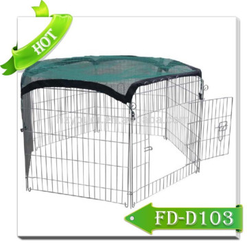 luxury pvc coated stainless steel pet cage