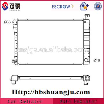 100% Aluminium Auto Radiator