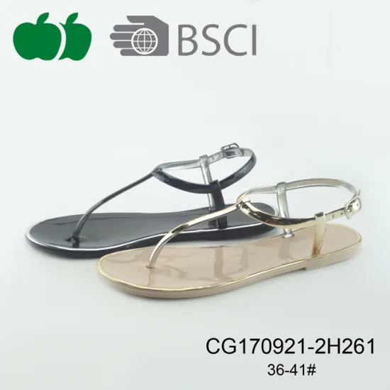 Women New Fashion Jelly Plastic Sandal