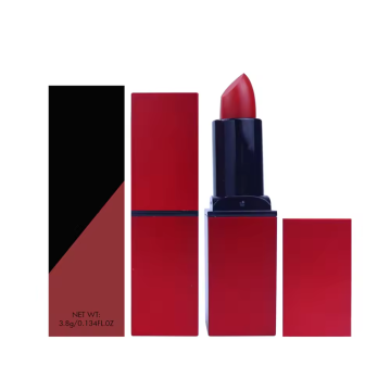 Custom Logo Matte Vegan Waterproof Lipstick: High-Quality Velvet Finish for Private Label