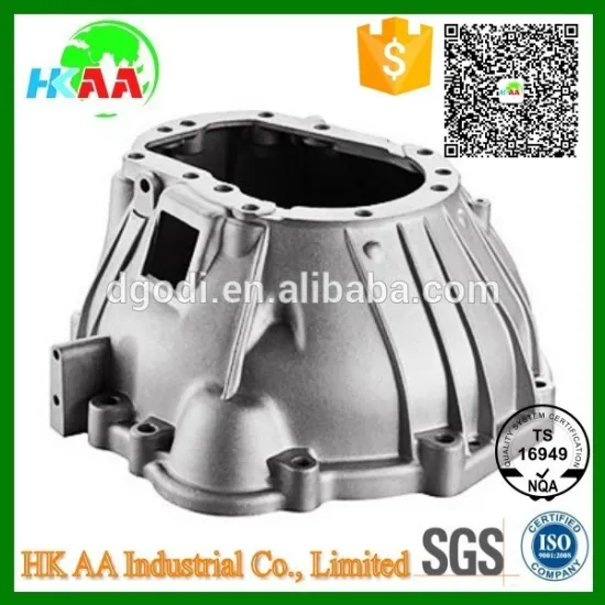 TS16949 approved die casting service supplier, OEM precision die casting cover for auto parts