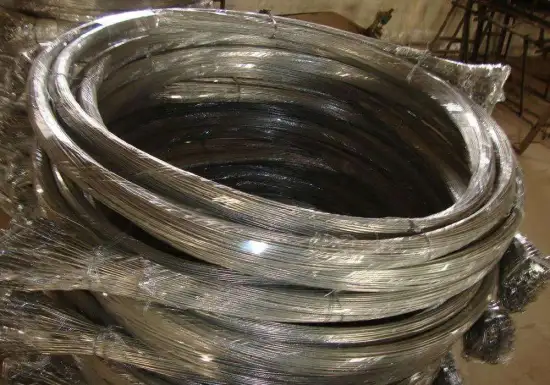 Cotton bale ties galvanized 4.5 mm wire rod