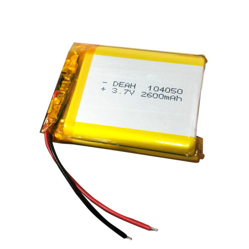 2600mah 3.7v Lithium Polymer Battery
