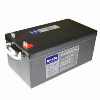 12V Voltage and 230Ah Capacity Solar Gel Battery with Lead-acid