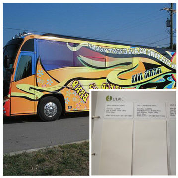 made in China HOT selling ULIKE brand vinyl film for car