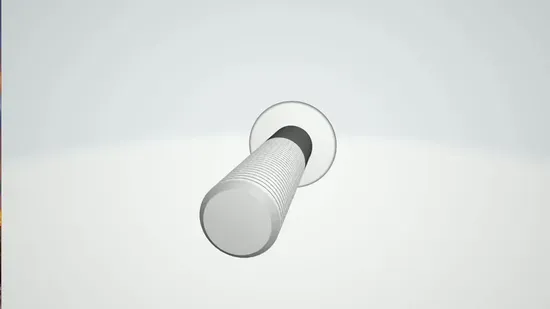 Yellow Passivated Hexagon Flange Bolts for Building Industry