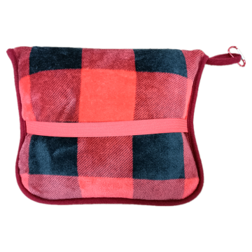 Travel Fleece Blanket Custom Travel Blanket Set Car Travel Pillow Blanket Factory