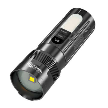 Warsun SP07: A Powerful Waterproof Rechargeable Flashlight with Magnetic Rotary Switch and 2000 Lumen Output