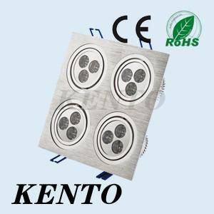 2013 square and round shape LED Modern Ceiling Lights 12W