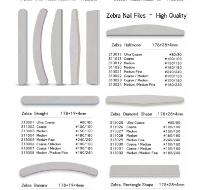 Black Banana Halfmoon Nail File Hot-seeling In Hotel