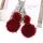 Charm Sun flower Shape Earrings Cute Rice Bead Woven stud Pendant Dangle Fresh Chic Women Girls