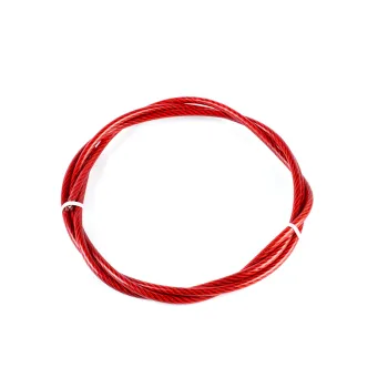 Nylon coated wire rope products