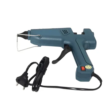 PROSTOEMER 25w 60w 100w Hot Melt Glue Gun with Glue Sticks 7mm 11mm Industrial Mini Guns Thermo Gluegun Heat Temperature Tool