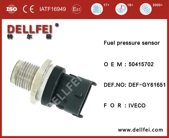 New Common Rail High Pressure Sensor 50415702 for IVECO