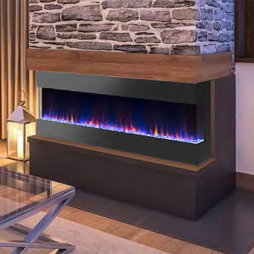 Wholesale 900W to 1800W Electric Fireplaces with Overheat Protection: Wholesale Electric Decorative Fireplaces
