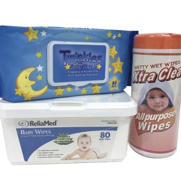 Eco Friendly Scented Waterwipes Baby Wipes Dispenser Box