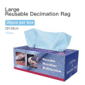 Microfiber Reusable Decimation Cleaning Cloth in a box