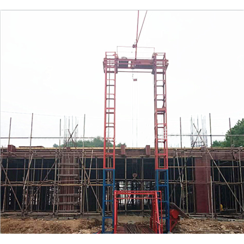 Materiais de construção de gaiola única elevador de construção