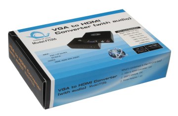 Fy1316 5v / 1a 5 M Vga To Hdmi Switch / Splitter Supports 1920 X 1020p Hdtv