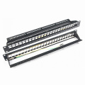 24 Port Black Patch Panel без модулей