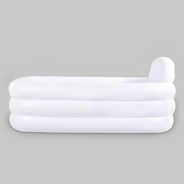 portable Inflatable bath tube for adult white color wholesale