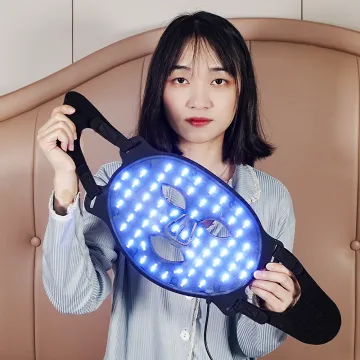sgrow LED Light Therapy Mask 660nm 850nm Red Light Facial Mask
