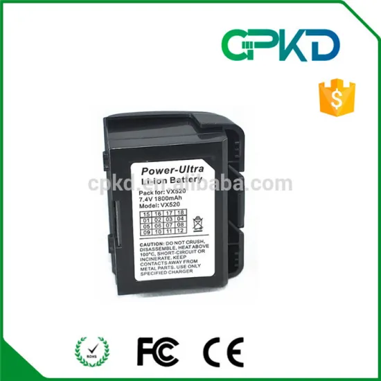 1800mAh Rechargeable Li-ion 7.4V battery pack replacement battery for VX520