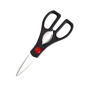 Economical Stainless Steel Scissors with Plastic Handle for Kitchen