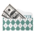 Sobres de billetera de presupuesto con hojas de rastreadores de gastos pegatinas