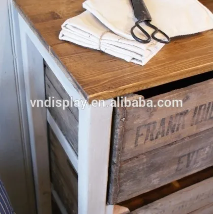 Weather Wood Antique Cabinet , Antique Wood Cabinet , Cabinet Organizer