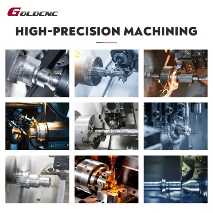 Goldcnc Tornos 2000mm CK6140 Flat Bed CNC Lathe CAK6140 CNC Metal Lathe Machine