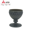 ATO Machine made Grey coloured retro wine glass