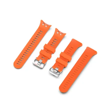Silicone Rubber Watch Strap Replacement for Garmin Forerunner 45/45S