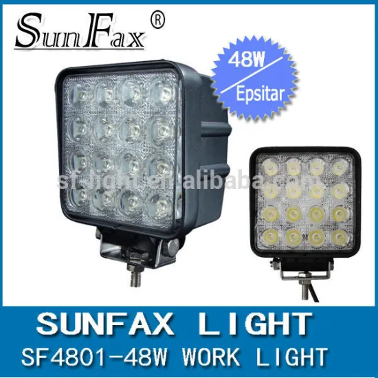 SUNFAX 48W 4.5inch LED Work lamp spot flood beam 40W 42w led work light for atv, suv, tractor, trucks