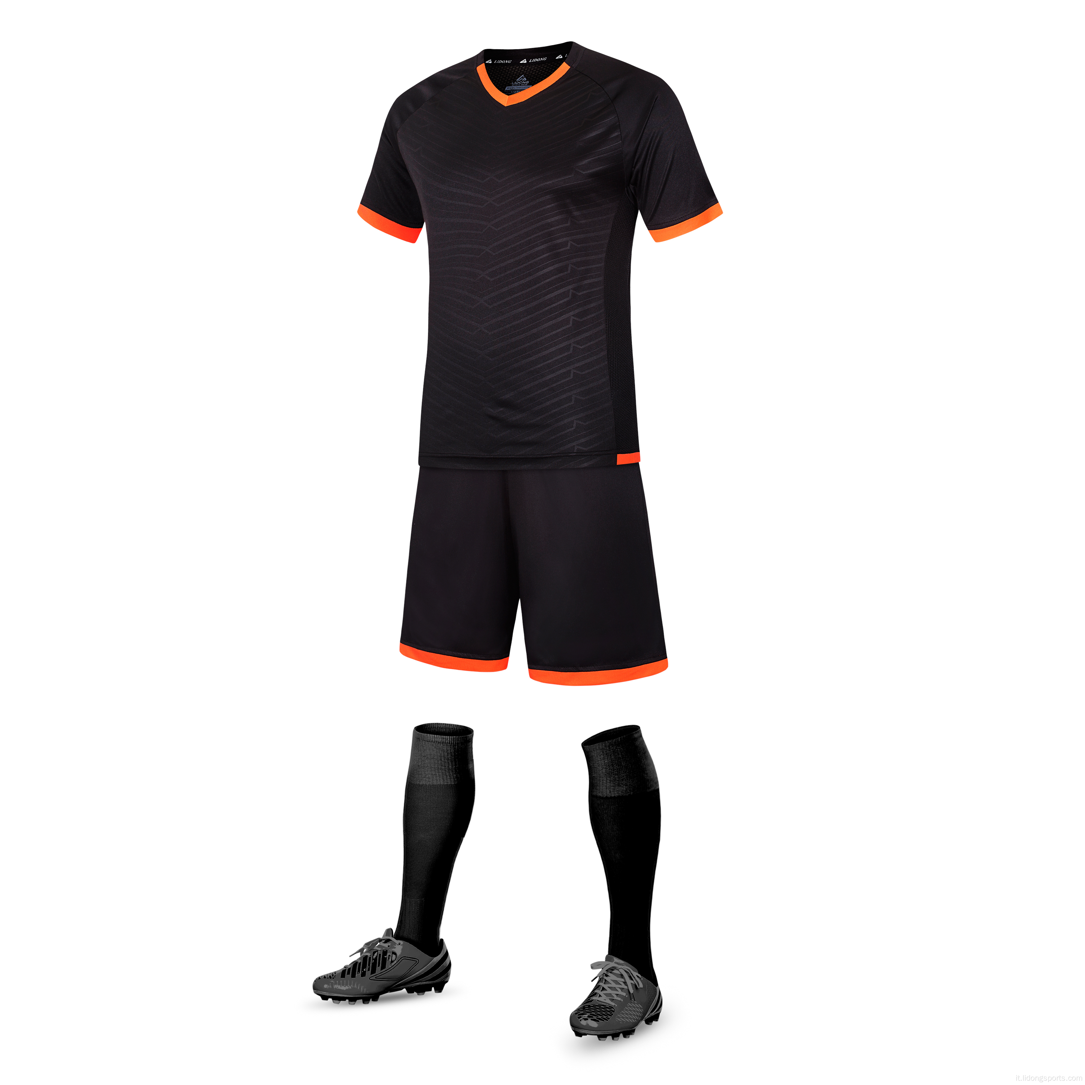 Set di uniforme da calcio all&#39;ingrosso/maglia da calcio giovanile
