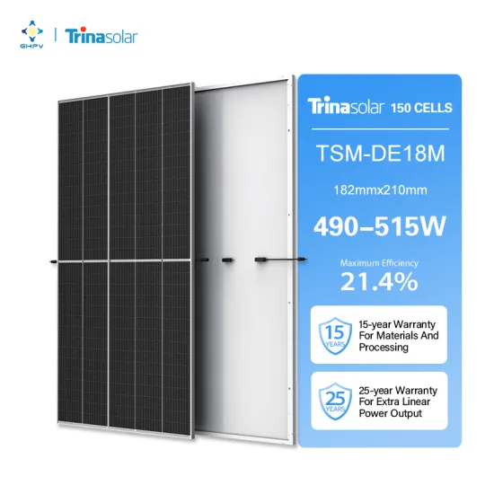 Trina Solar TSM-DE18M (II) N-Type Vertex Panel: 490W to 515W Solar Modules in Stock