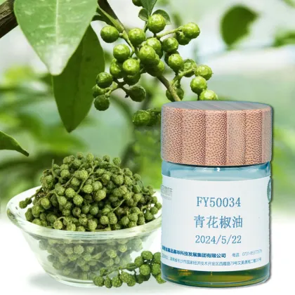 Blue and white pepper oil