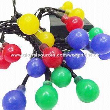 Customized Christmas Balls String Lights